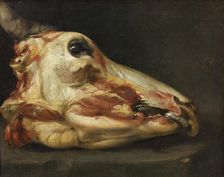 Skinned Head of an Ox, 1688-1691. Creators: Francisco Goya, Felice Boselli