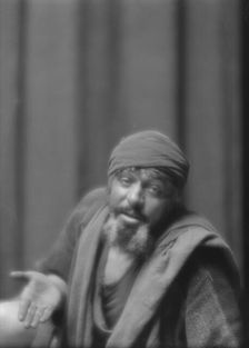 Skinner, Otis, in "Kismet", 1912 Apr. 5. Creator: Arnold Genthe