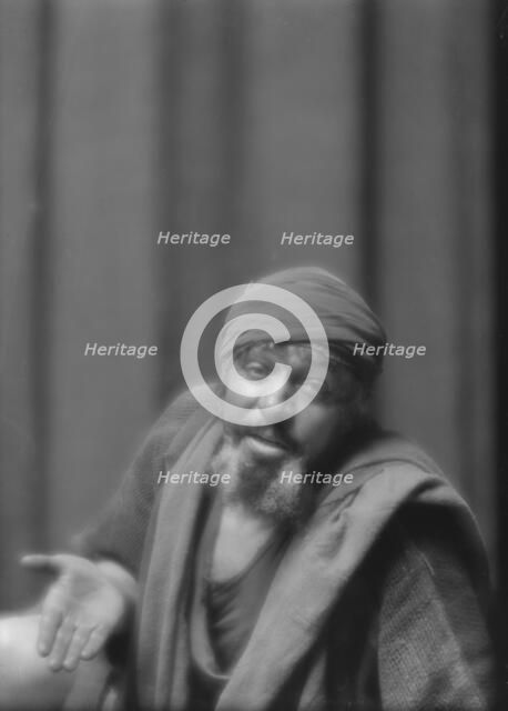 Skinner, Otis, in "Kismet", 1912 Apr. 5. Creator: Arnold Genthe.