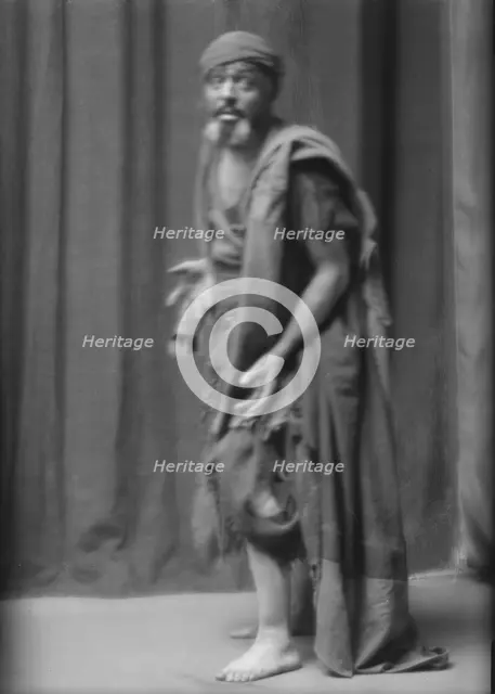 Skinner, Otis, in "Kismet", 1912 Apr. 5. Creator: Arnold Genthe.