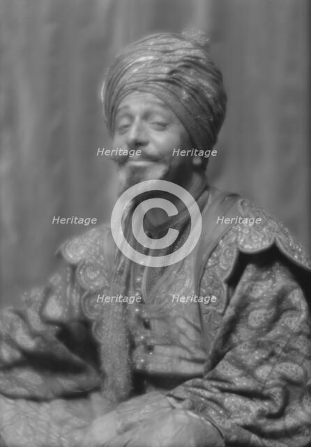 Skinner, Otis, in "Kismet", 1912 Apr. 5. Creator: Arnold Genthe.