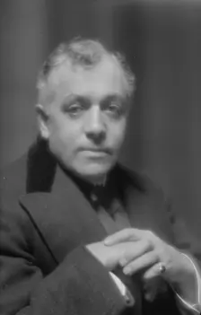 Skinner, Otis, portrait photograph, 1912 Apr. 5. Creator: Arnold Genthe