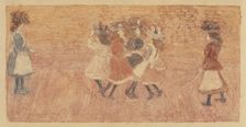 Skipping Rope, 1892/1895. Creator: Maurice Brazil Prendergast