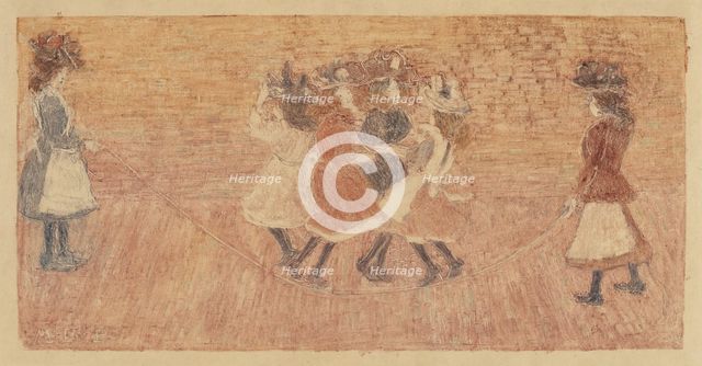 Skipping Rope, 1892/1895. Creator: Maurice Brazil Prendergast.