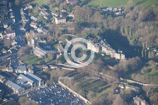 Skipton Castle and Holy Trinity Church, North Yorkshire, 2014. Creator: Historic England Staff Photographer.
