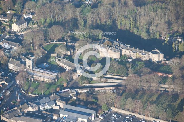 Skipton Castle and Holy Trinity Church, North Yorkshire, 2014. Creator: Historic England Staff Photographer.