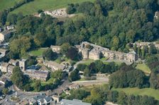 Skipton Castle and Holy Trinity Church, North Yorkshire, 2020. Creator: Damian Grady