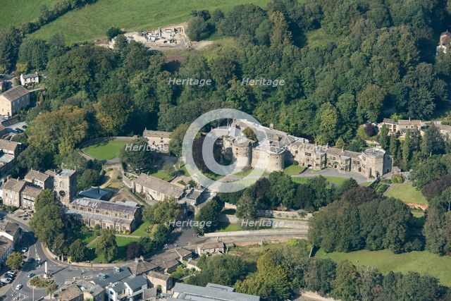 Skipton Castle and Holy Trinity Church, North Yorkshire, 2020. Creator: Damian Grady.