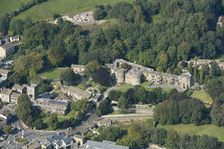 Skipton Castle and Holy Trinity Church, North Yorkshire, 2020. Creator: Damian Grady