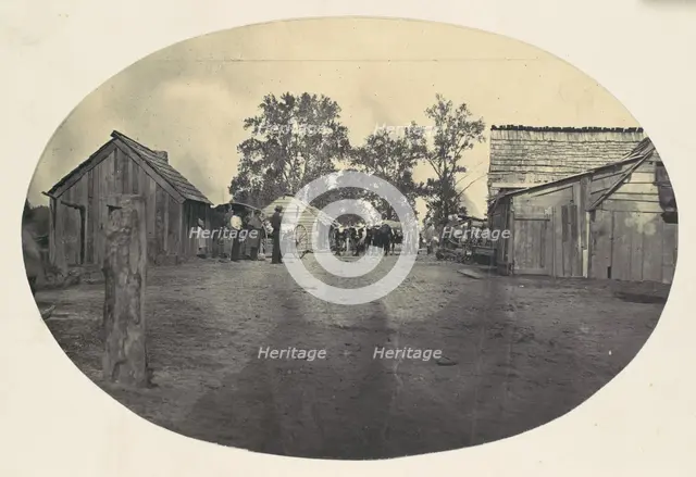 Skipwith's Landing, Mississippi River, ca. 1864. Creator: Unknown.