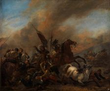 Skirmish among Enemy Troops, between 1648 and 1649. Creator: Philip Wouverman