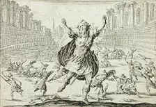 Skirmish in a Circus, 1621. Creator: Jacques Callot