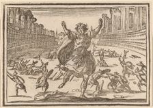 Skirmish in a Roman Circus, 1621. Creator: Edouard Eckman