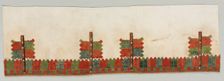 Skirt Border, 1700s. Creator: Unknown