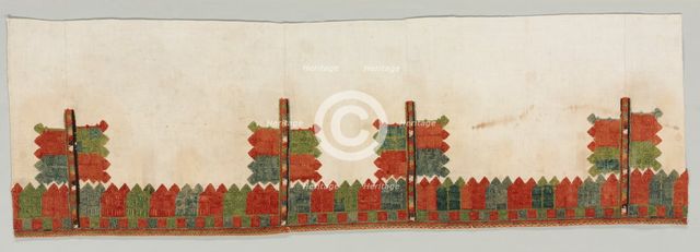Skirt Border, 1700s. Creator: Unknown.