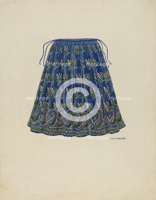 Skirt, c. 1936. Creator: Randolph F Miller.