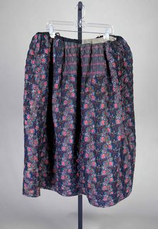 Skirt, French, 1840-60. Creator: Unknown