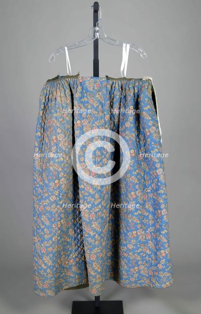 Skirt, French, 1840-60. Creator: Unknown.