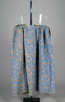 Skirt, French, 1840-60. Creator: Unknown