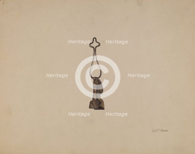 Skirt Hook, c. 1940. Creator: Emil Warns.