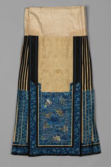 Skirt, late 1870s - early 1880s. Creator: Unknown
