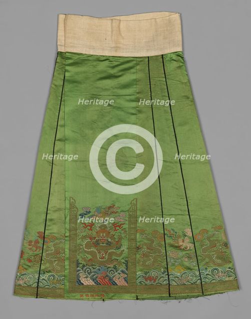 Skirt, late 19th century. Creator: Unknown.