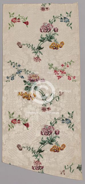 Skirt Panel, England, 1749. Creator: Daniel Vautier.