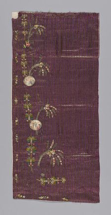 Skirt Panel?, France, Directoire period, 1795/99. Creator: Unknown