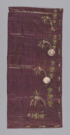 Skirt panel?, France, Directoire period, 1795/99. Creator: Unknown