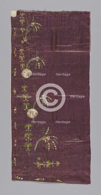 Skirt Panel?, France, Directoire period, 1795/99. Creator: Unknown.