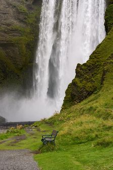 Skogafoss, Iceland. Creator: Tom Artin