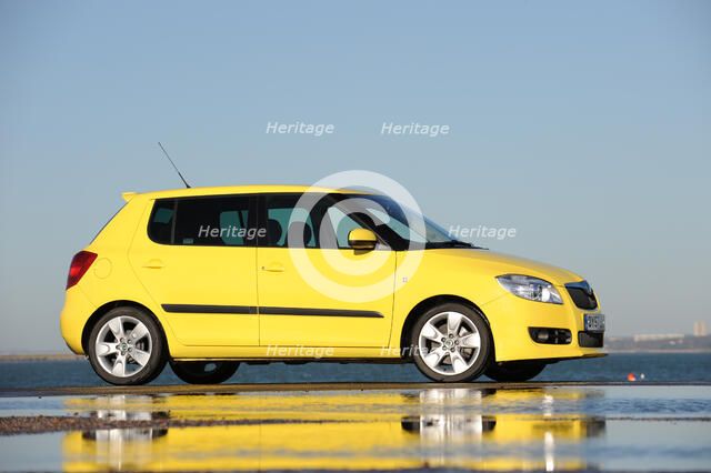 SKODA Fabia 2007. Artist: Simon Clay.