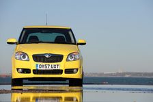SKODA Fabia 2007. Artist: Simon Clay