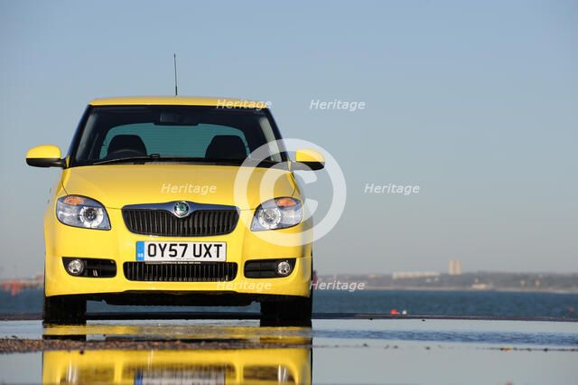 SKODA Fabia 2007. Artist: Simon Clay.