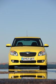 SKODA Fabia 2007. Artist: Simon Clay