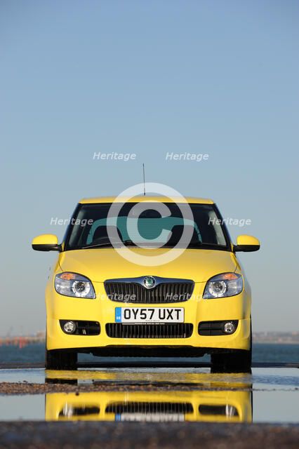 SKODA Fabia 2007. Artist: Simon Clay.
