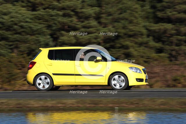 SKODA Fabia 2007. Artist: Simon Clay.