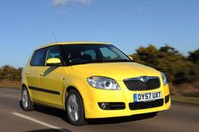 SKODA Fabia 2007. Artist: Simon Clay