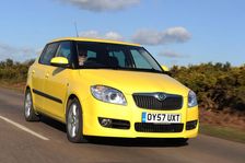 SKODA Fabia 2007. Artist: Simon Clay