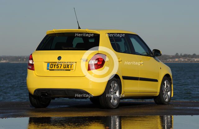 SKODA Fabia 2007. Artist: Simon Clay.