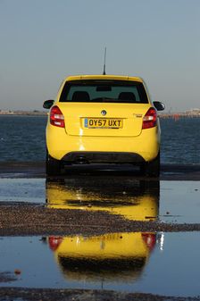 SKODA Fabia 2007. Artist: Simon Clay