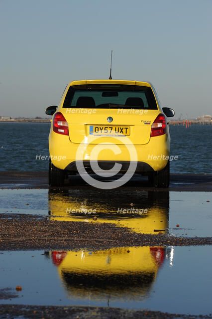 SKODA Fabia 2007. Artist: Simon Clay.