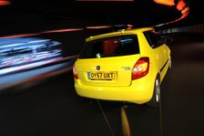 SKODA Fabia 2007. Artist: Simon Clay