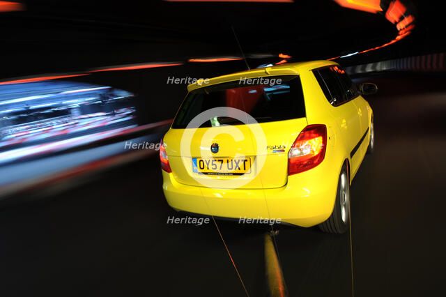 SKODA Fabia 2007. Artist: Simon Clay.