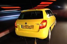 SKODA Fabia 2007. Artist: Simon Clay