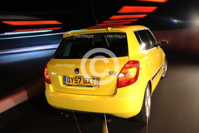 SKODA Fabia 2007. Artist: Simon Clay.