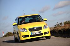 SKODA Fabia 2007. Artist: Simon Clay