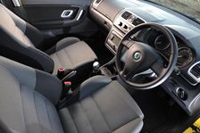 SKODA Fabia 2007. Artist: Simon Clay