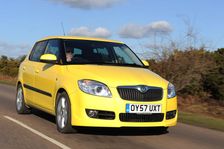 SKODA Fabia 2007. Artist: Simon Clay