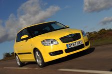 SKODA Fabia 2007. Artist: Simon Clay